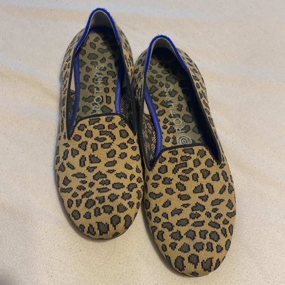 Rothys The Loafer Cheetah print